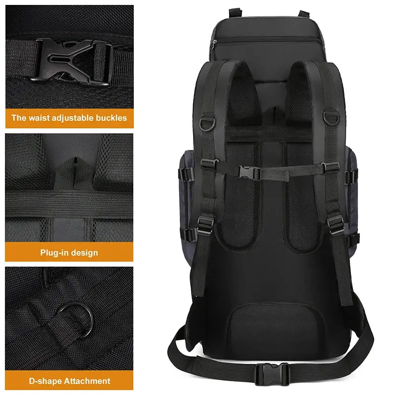 Outdoor Travel Backpack for Camping and Hiking